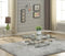 Salonius Coffee Table, Stainless Steel & Clear Glass